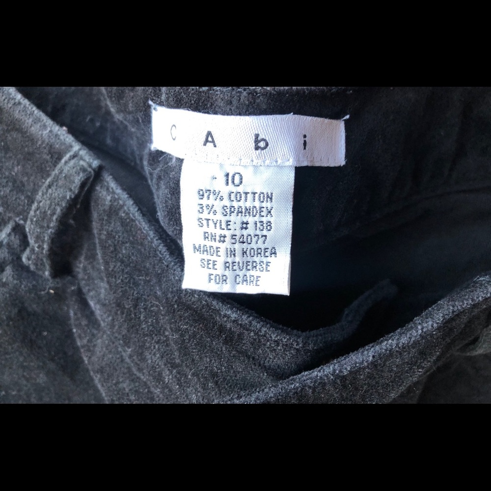 Cabi sz 10 velvet pants